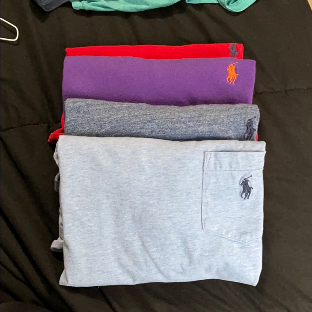6 short sleeve POLO Shirts